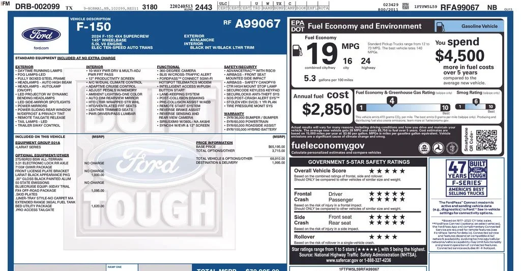 2024 Ford F-150 Lariat