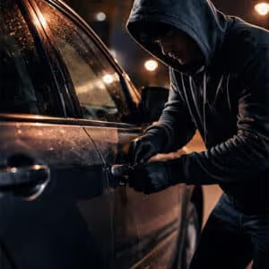 Stolen car
